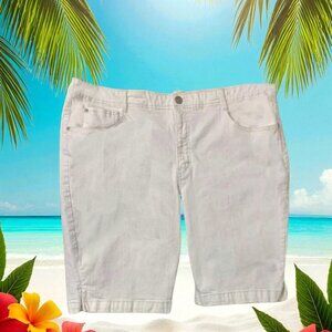 JMS Just My Size Stretch Denim Shorts
